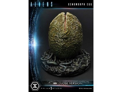 105356 aliens premium masterline series statue xenomorph egg closed version alien comics 28 cm