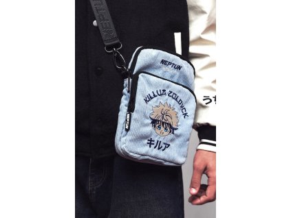 105380 hunter x hunter crossbody bag blue