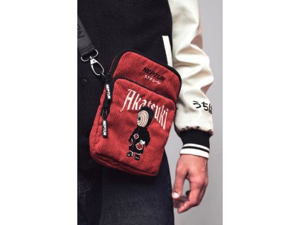 105377 naruto shippuden crossbody bag red