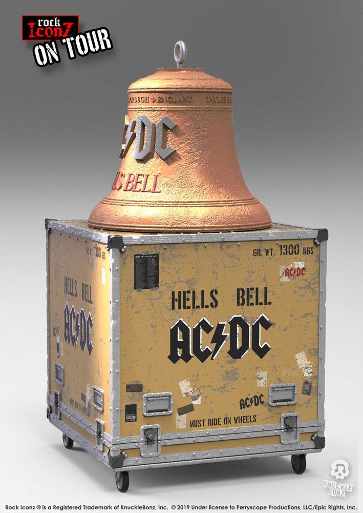 KnuckleBonz AC/DC Rock Ikonz On Tour soška Hell's Bell