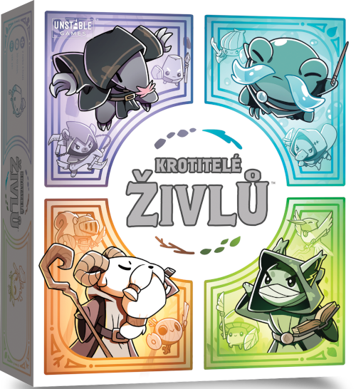 teeturtle Krotitelé živlů- karetní hra - CZ