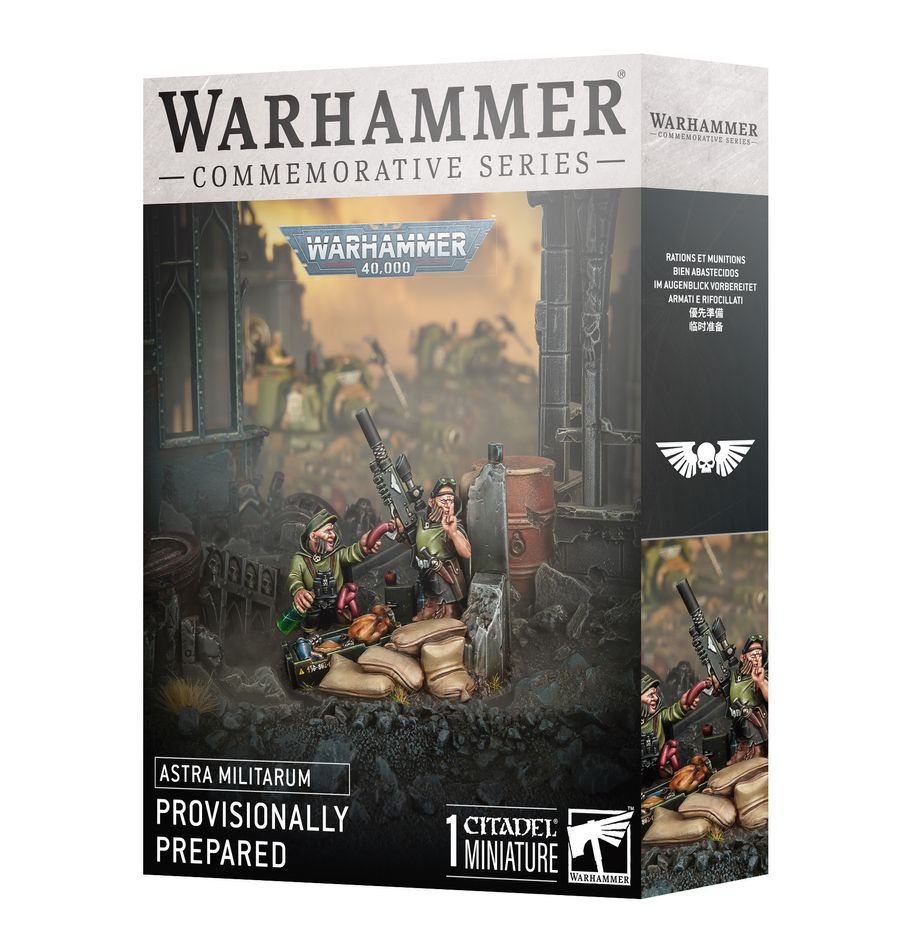 Games Workshop Warhammer 40,000 - mini figurka - Astra Militarum: Provisionally Prepared