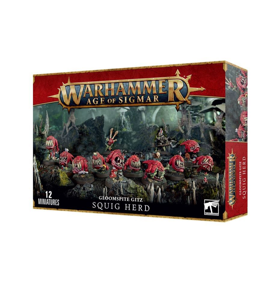 Games Workshop Warhammer: Age of Sigmar - mini figurky - Gloomspite Gitz: Squig Herd