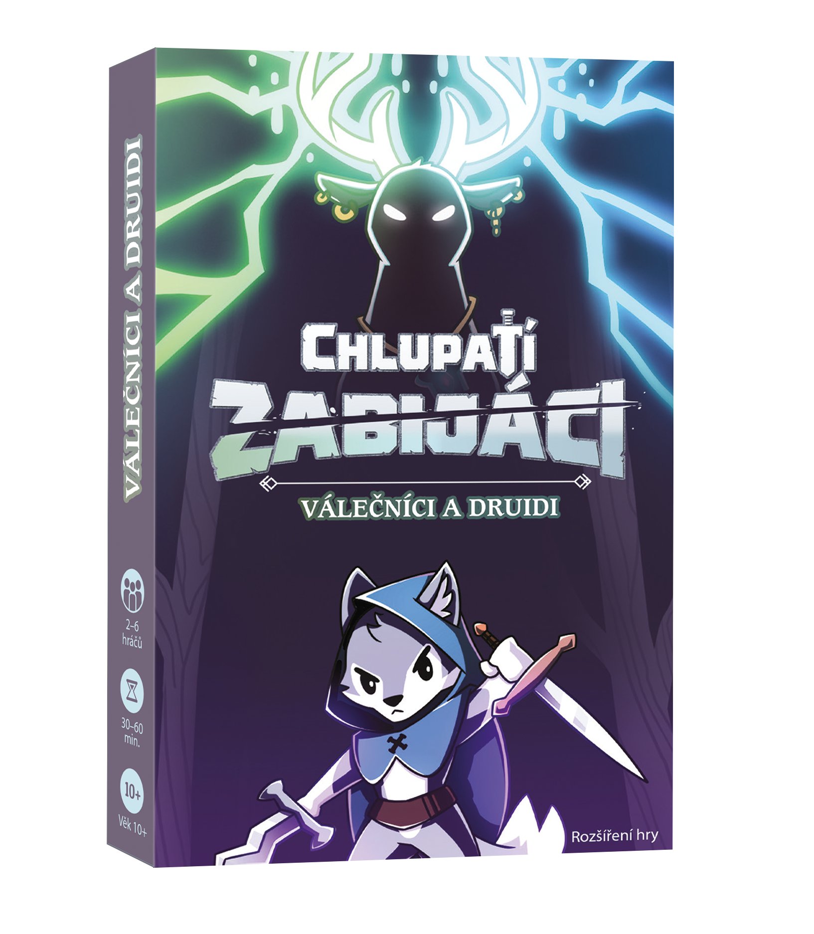 teeturtle Chlupatí zabijáci: Válečníci a druidi