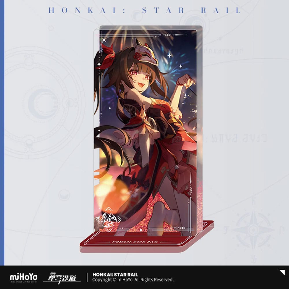 MiHoYo Honkai: Star Rail světelná akrylová ozdoba: Sparkle Early Escapade 15 cm