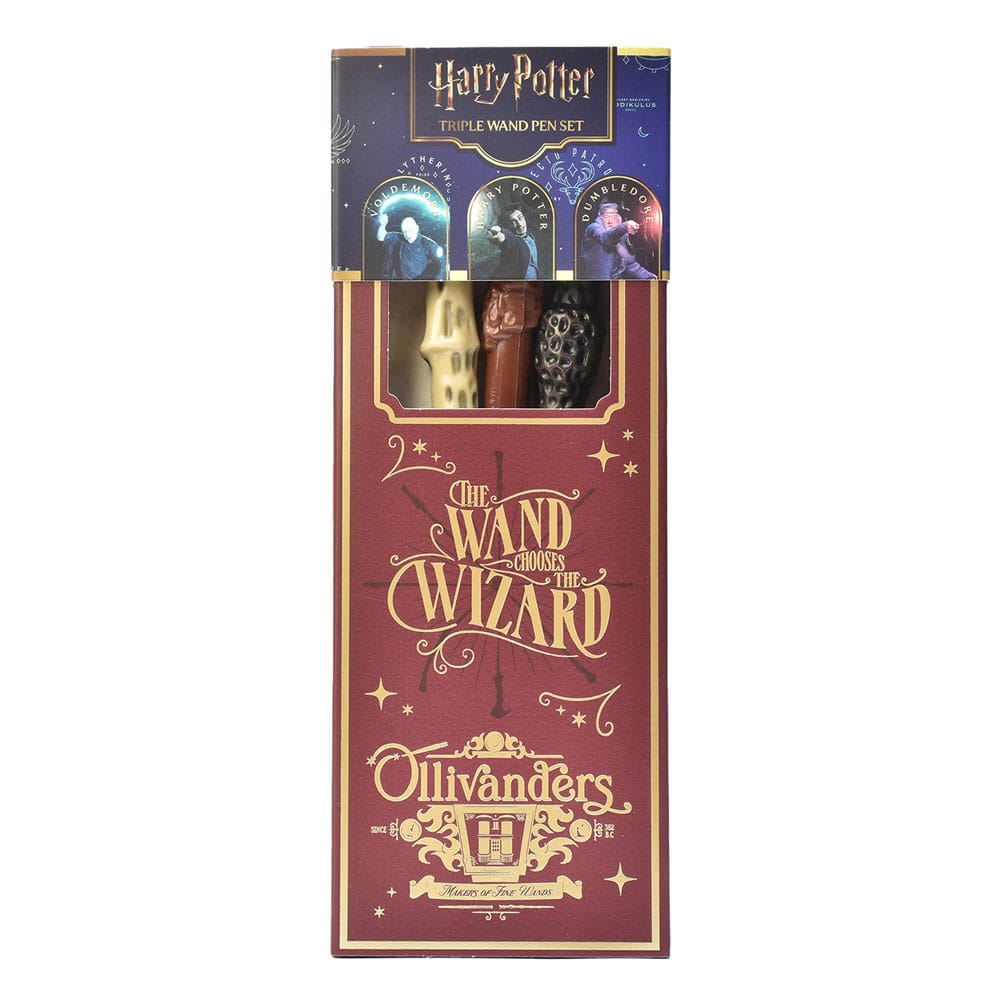 Blue Sky Studios Harry Potter Triple set hůlko-per Pack Magical Locations