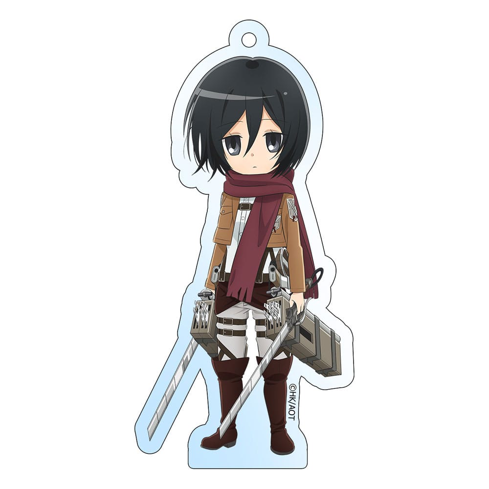 Sakami Merchandise Attack on Titan klíčenka Mikasa Holographic 8 cm