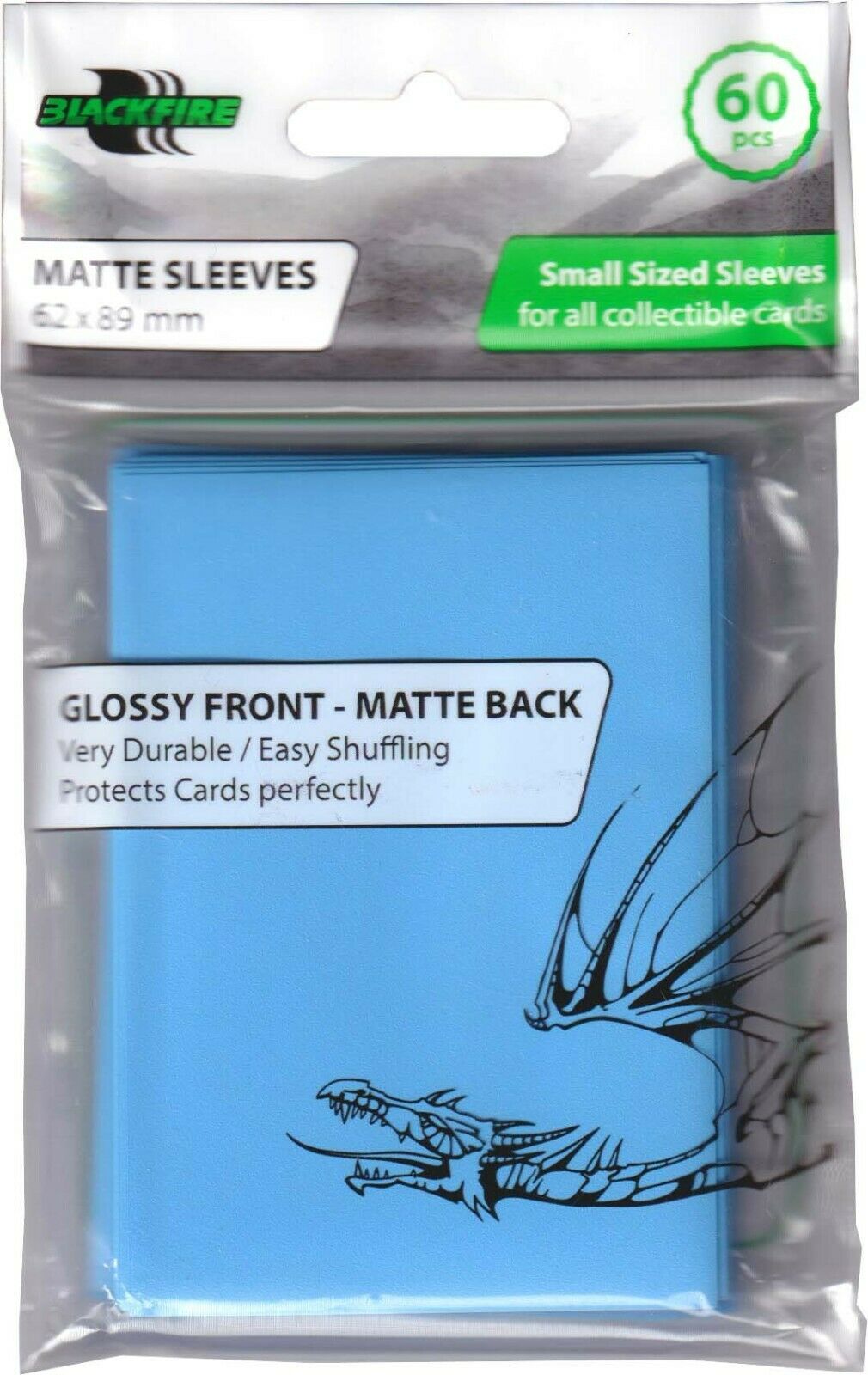 Blackfire Small Sleeves - Light Blue (60 Obalů)