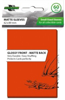 Blackfire Small Sleeves - Orange (60 Obalů)
