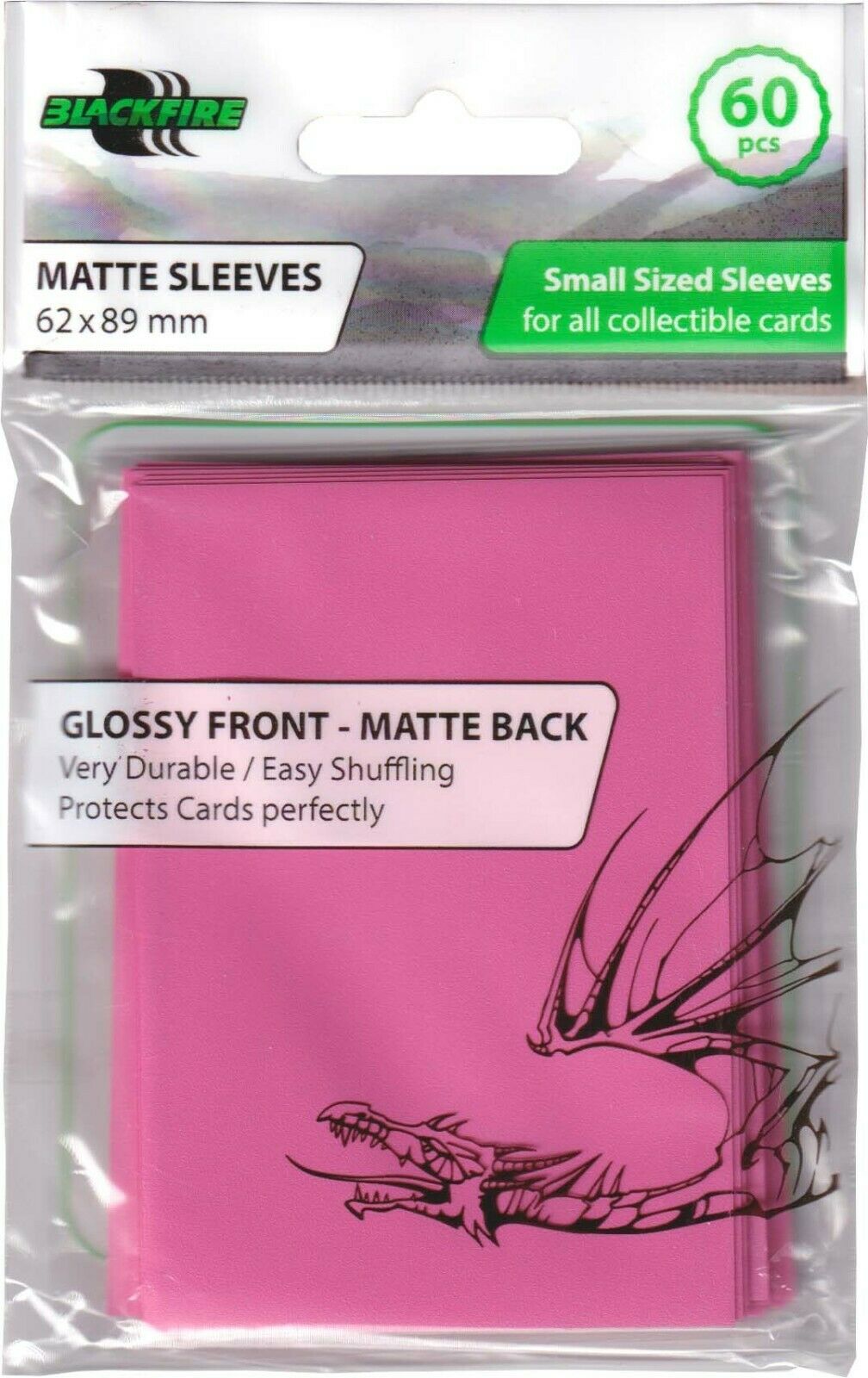 Blackfire Small Sleeves - Pink (60 Obalů)