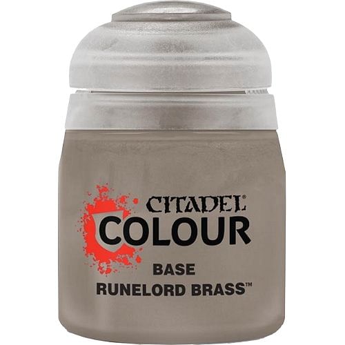 Games Workshop Citadel Base: Runelord Brass