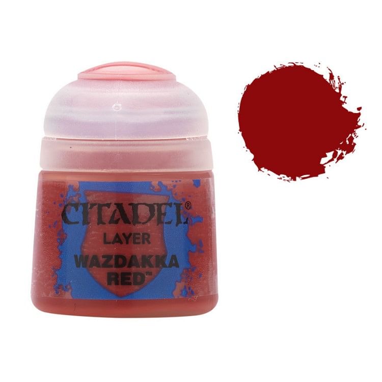 Games Workshop Citadel Layer: Wazdakka Red