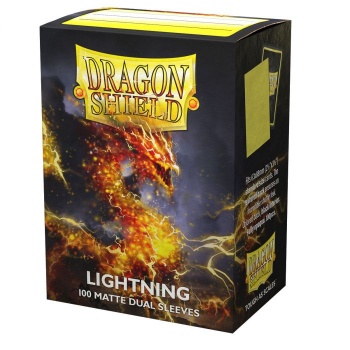 Dragon Shield Dual Matte Sleeves - Lightning 'Ailia' (100 Obalů)
