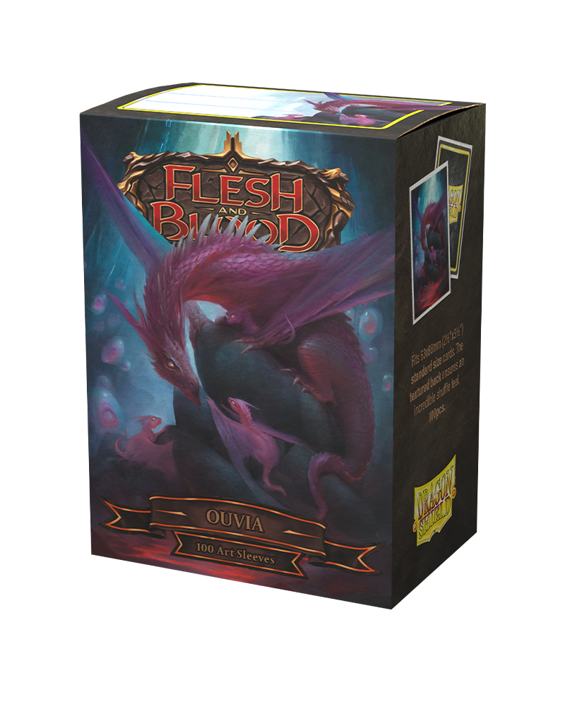 Arcane Tinmen Dragon Shield Flesh and Blood - obaly na karty - Standart Matte Art Slevees “Ouvia” (100 ks)