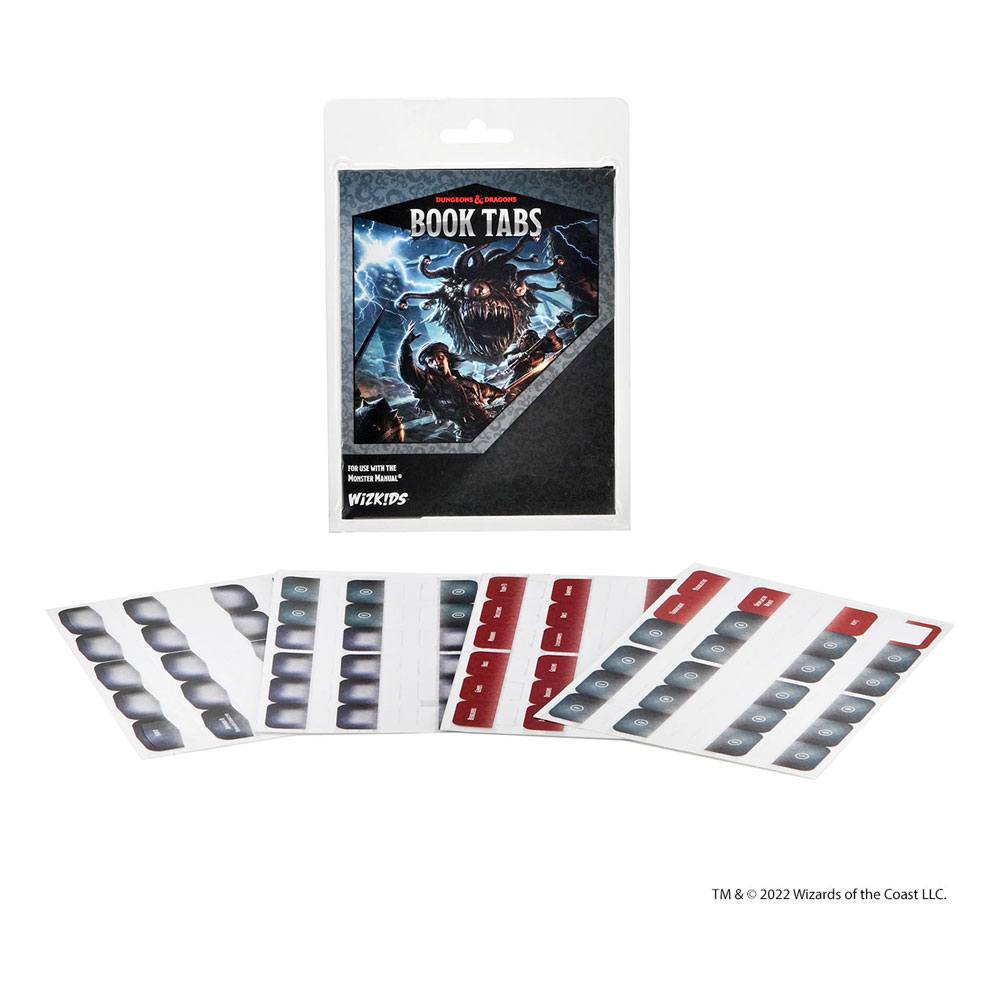 WizKids Dungeons & Dragons - záložky - Book Tabs: Monster Manual (EN)