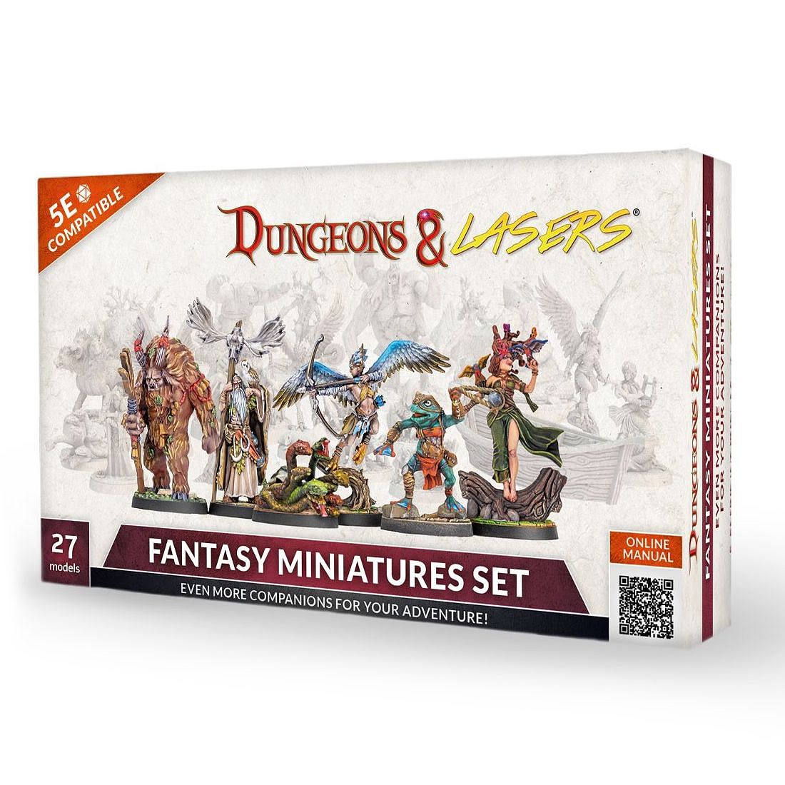 Archon Studio Dungeons & Lasers: Fantasy Miniatures Set