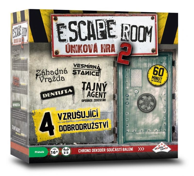 Identity Games ESCAPE ROOM 2.: úniková hra - 4 scénáře
