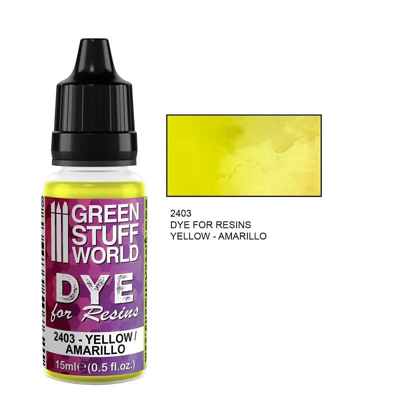 Green Stuff World Green Stuff World: Dye for Resins - Yellow
