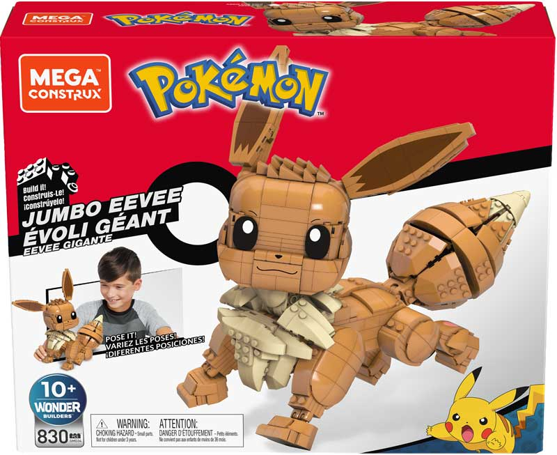 Mattel Pokémon Mega Construx – Eevee (29 cm)