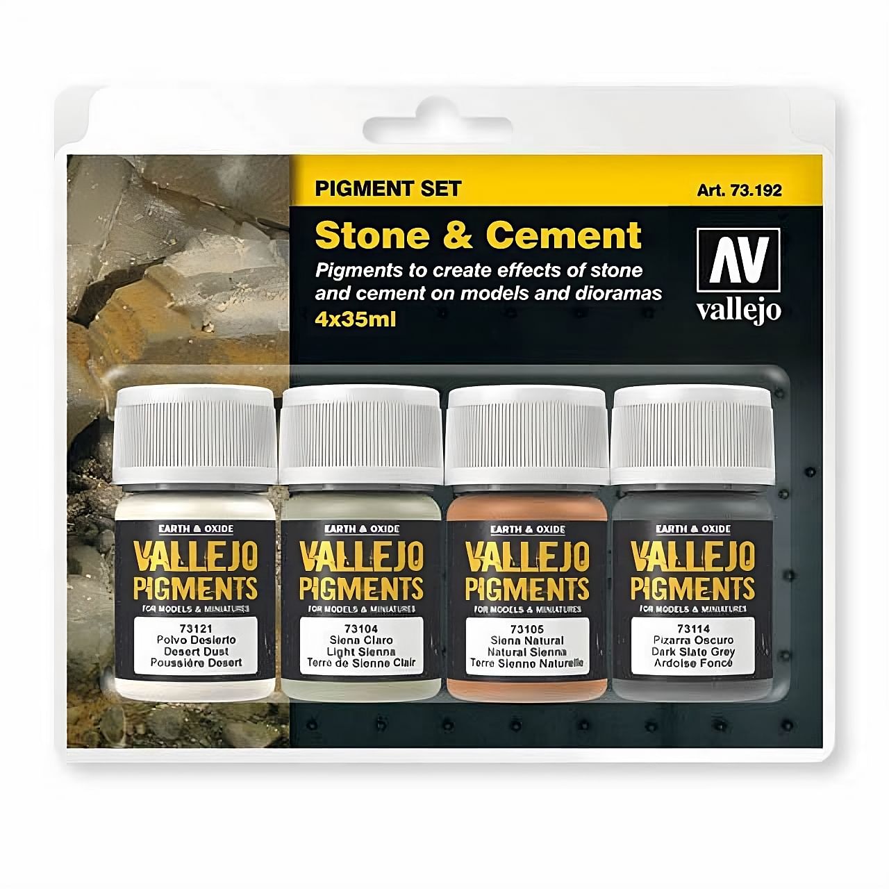 Sada Vallejo Pigments: Stone & Cement