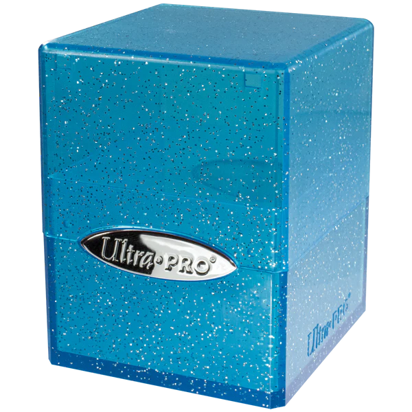 Ultra Pro Satin Cube - úložný box - Glitter Blue