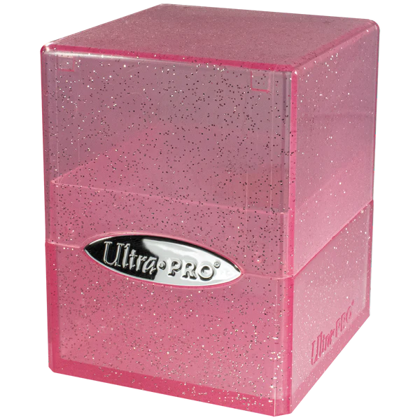 Ultra Pro Satin Cube - úložný box - Glitter Pink