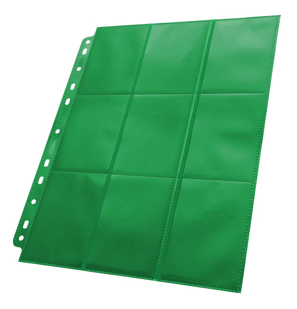 Ultimate Guard - 18-Pocket Side-Loading Pages (zelené)