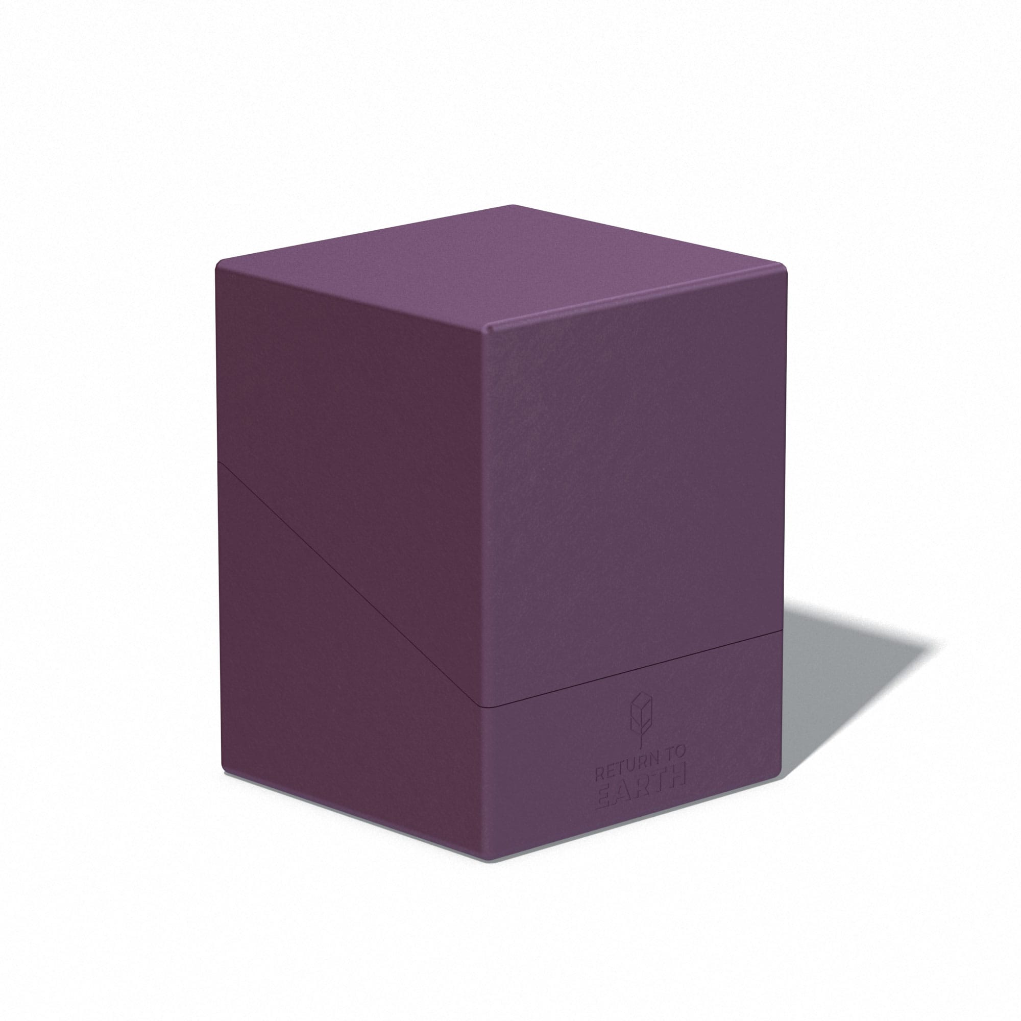 Ultimate Guard - krabička na karty - Return To Earth Boulder Deck Case 100+ Standard Size Purple
