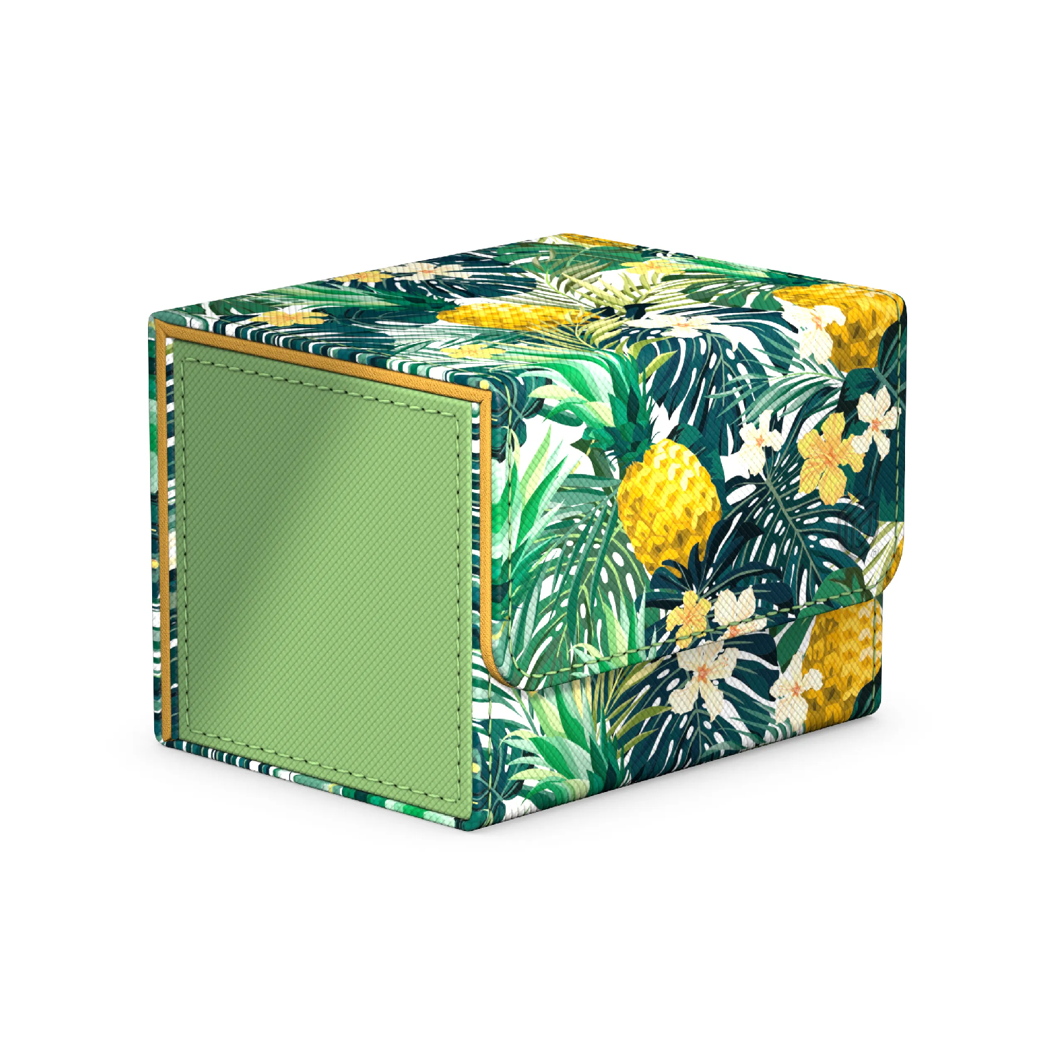 Ultimate Guard - krabička na karty - Sidewinder 100+ Floral Places (Bahia Green)