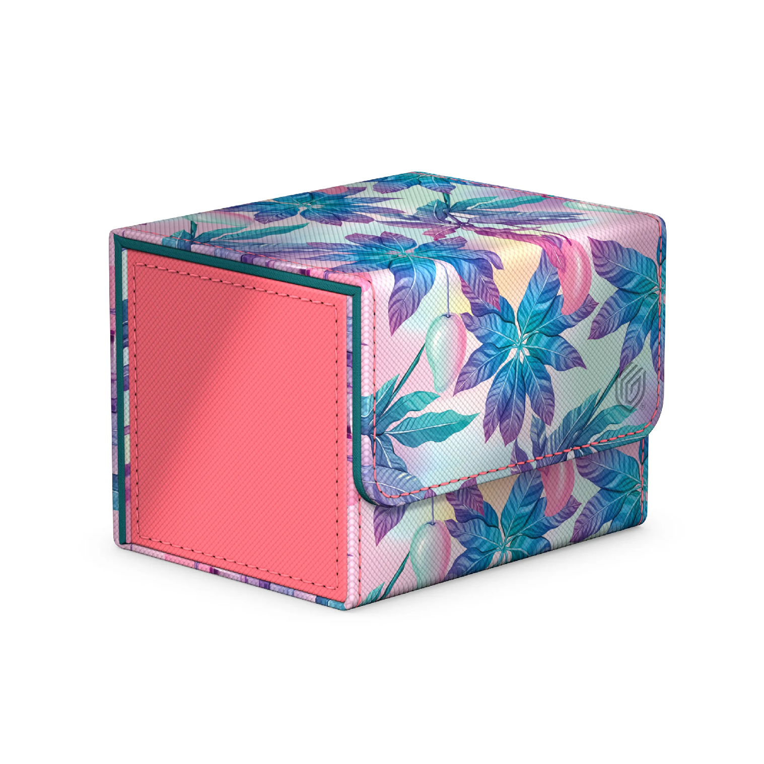 Ultimate Guard - krabička na karty - Sidewinder 100+ Floral Places (Miami Pink)