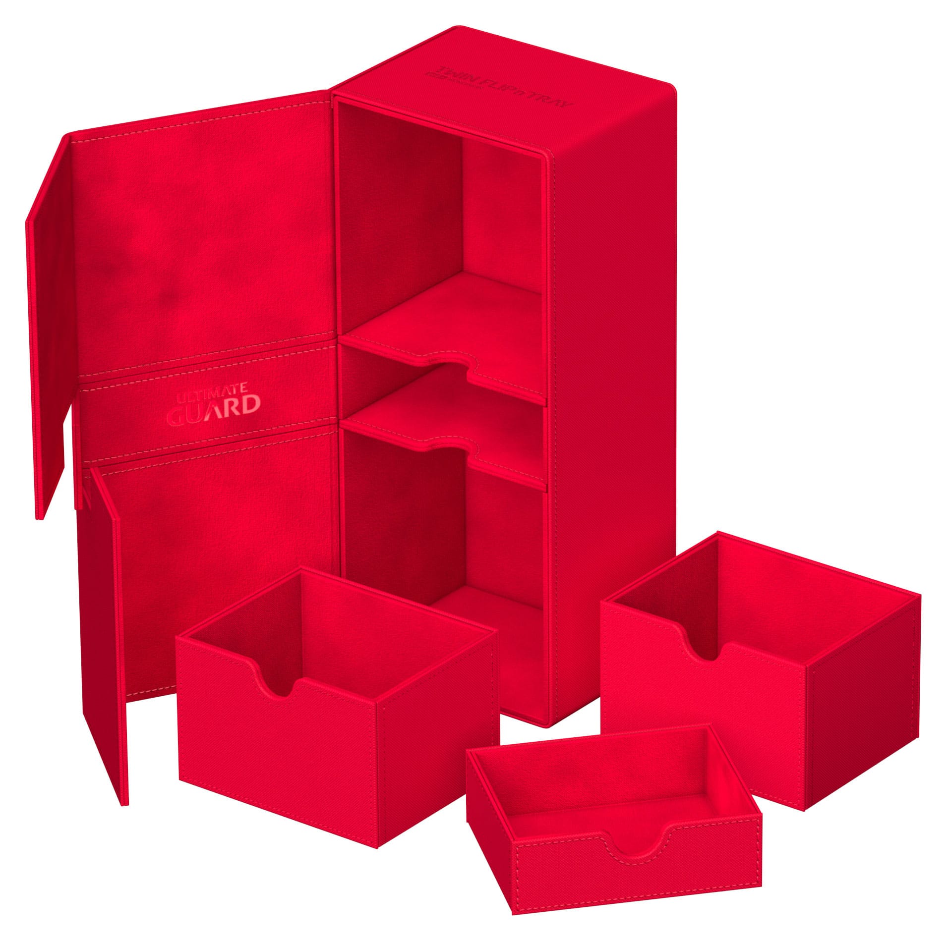 Ultimate Guard Twin Flip'n'Tray 266+ Xenoskin - Red