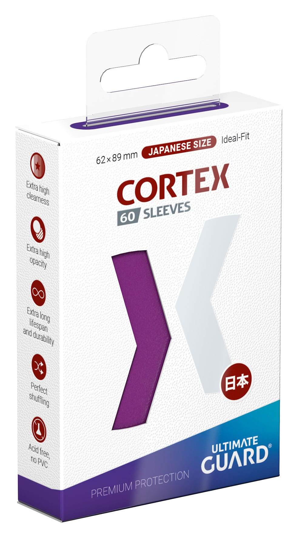 Ultimate Guard - obaly na karty - Cortex Sleeves Japanese Size Purple (60 ks)