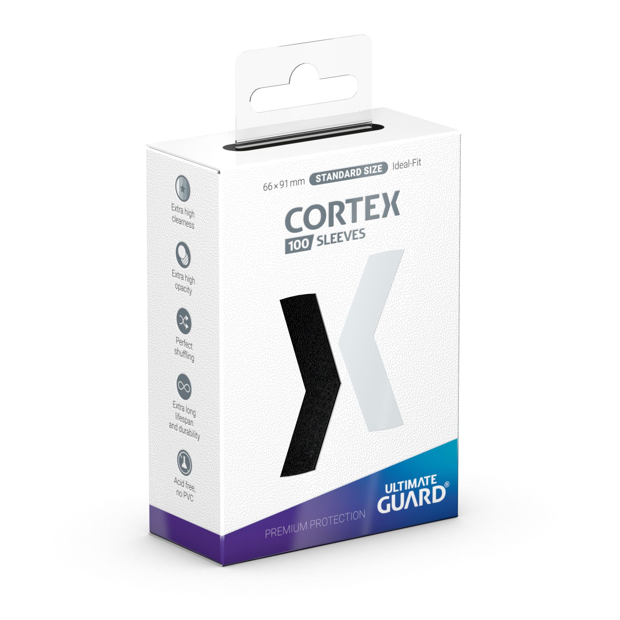 Ultimate Guard - obaly na karty - Cortex Sleeves Standard Size Black (100)
