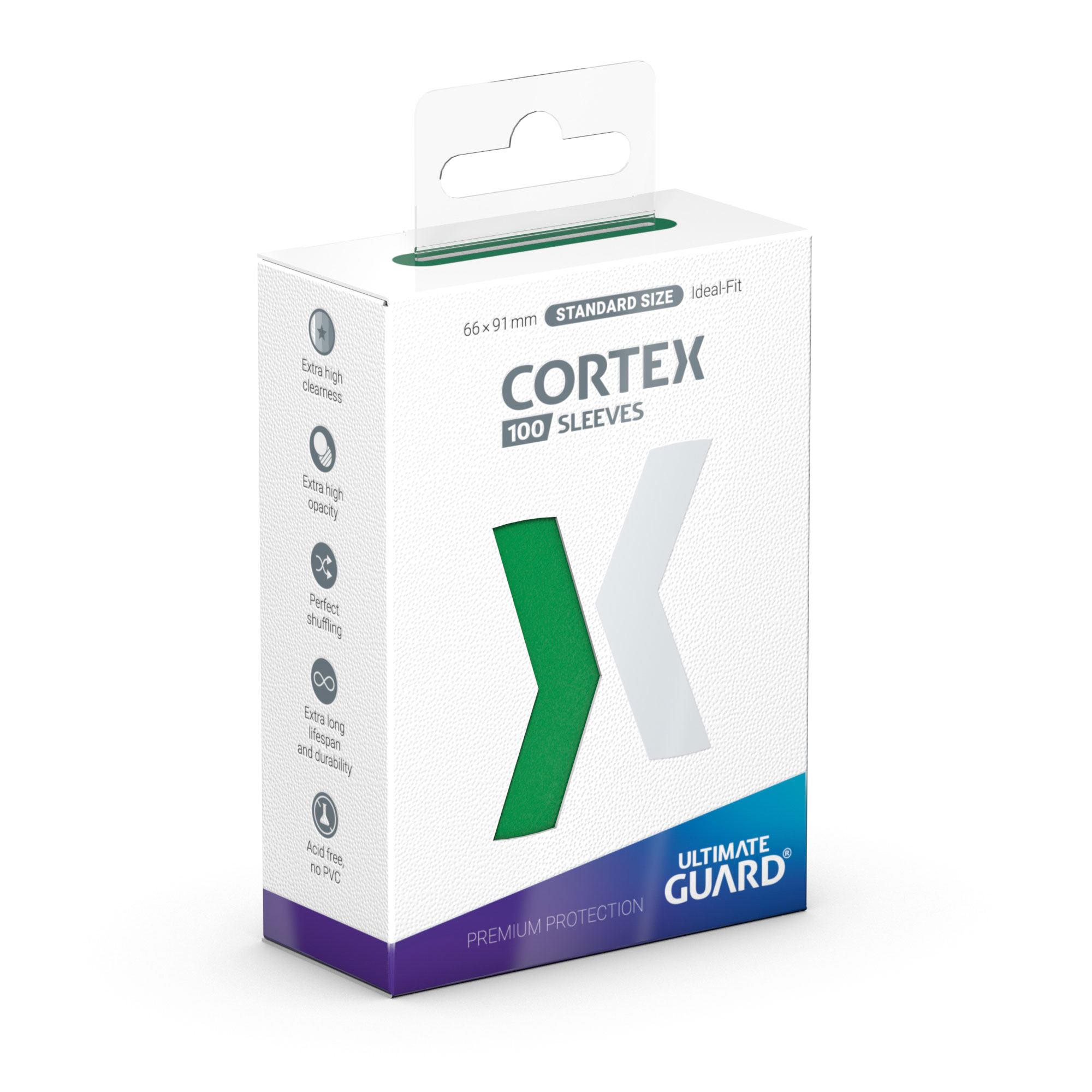 Ultimate Guard - obaly na karty - Cortex Sleeves Standard Size Green (100)