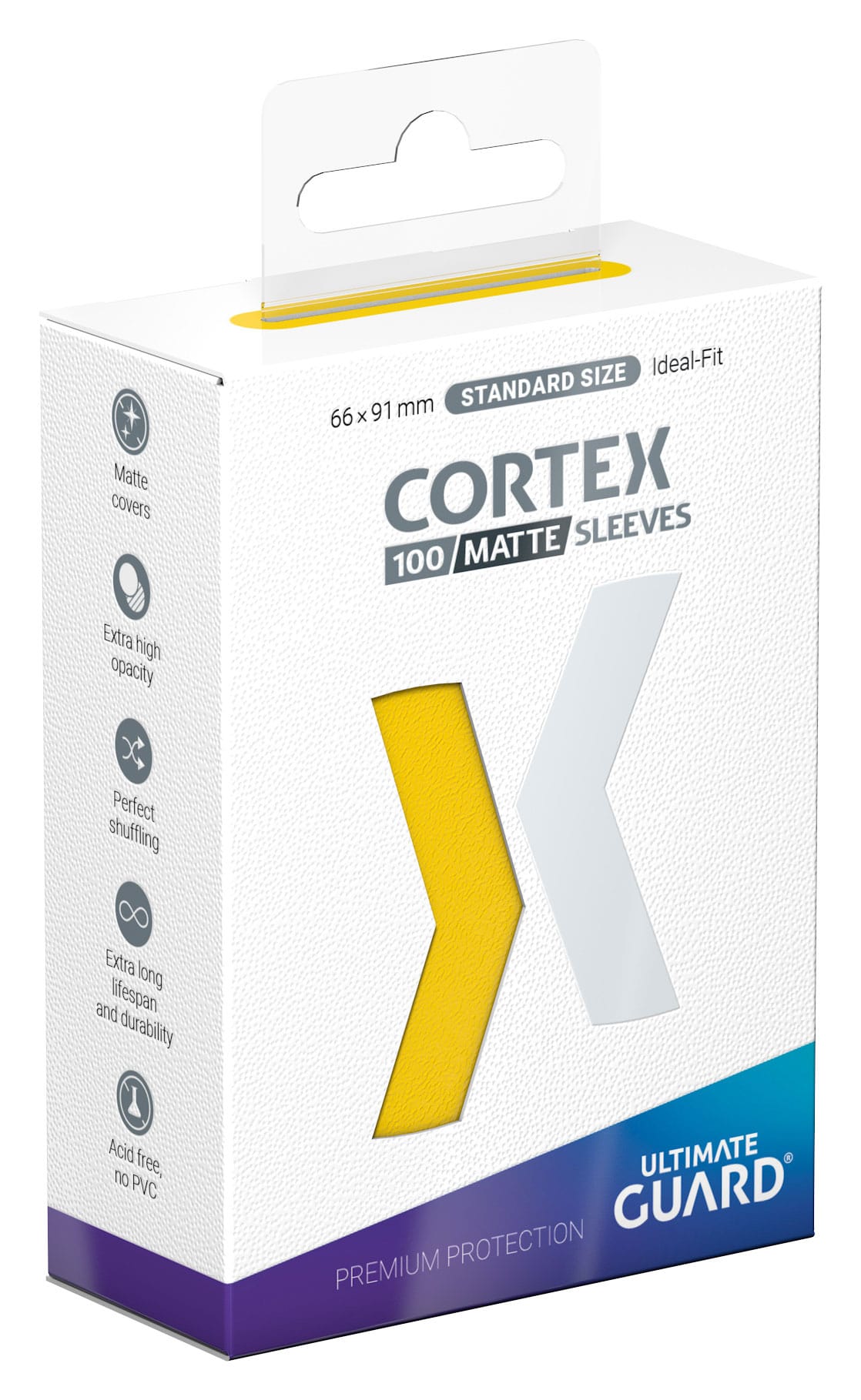 Ultimate Guard - obaly na karty - Cortex Sleeves Standard Size Matte Yellow (100 ks)