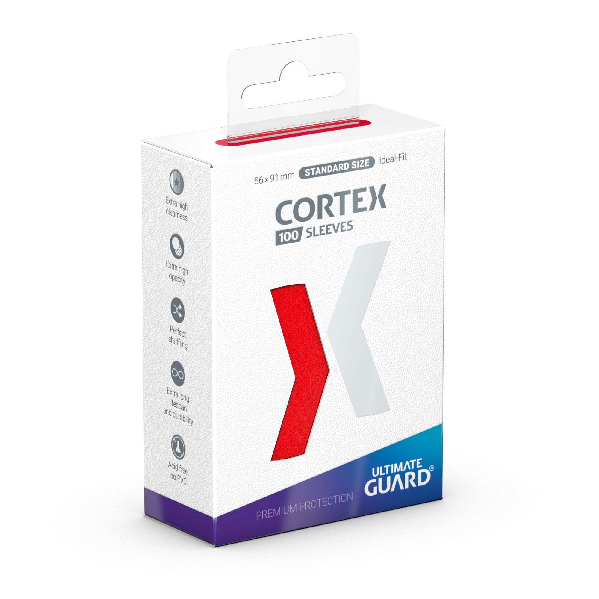 Ultimate Guard - obaly na karty - Cortex Sleeves Standard Size Red (100)