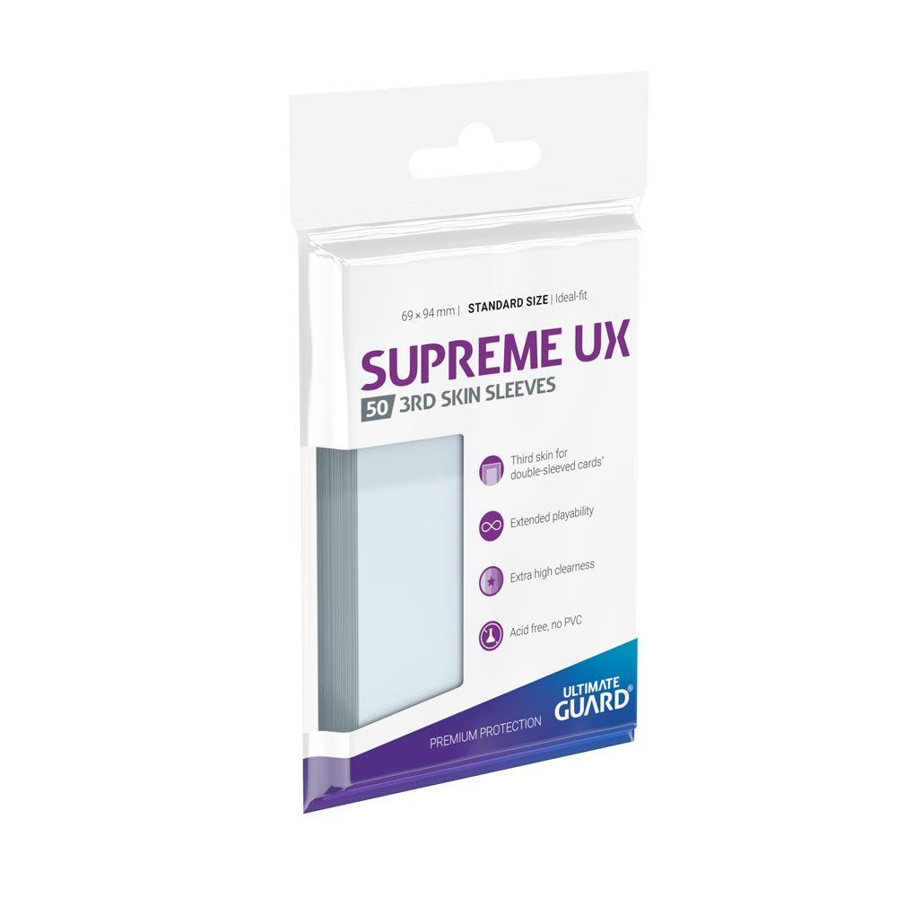 Ultimate Guard - Supreme UX 3rd Skin Obaly (50 ks) - Transparent