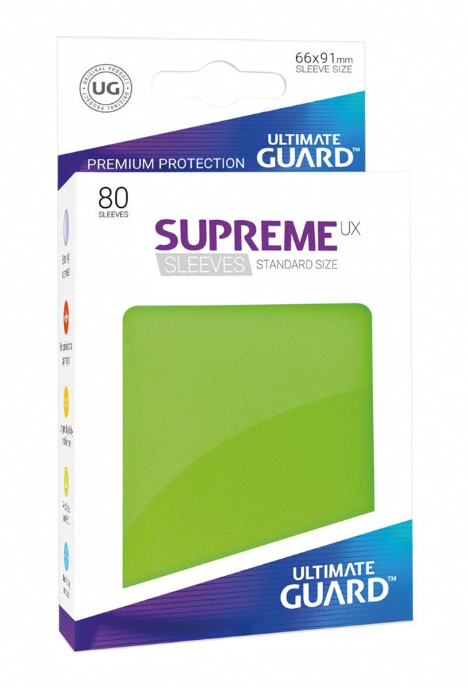 Ultimate Guard - Supreme UX Obaly (80 ks) - Light Green