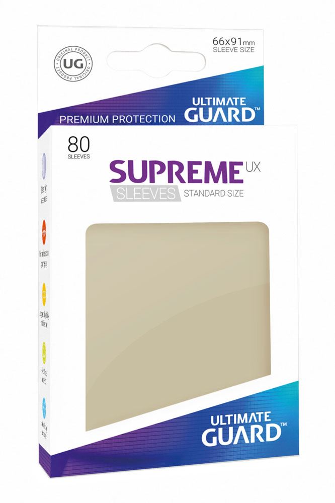 Ultimate Guard - Supreme UX Obaly (80 ks) - Sand