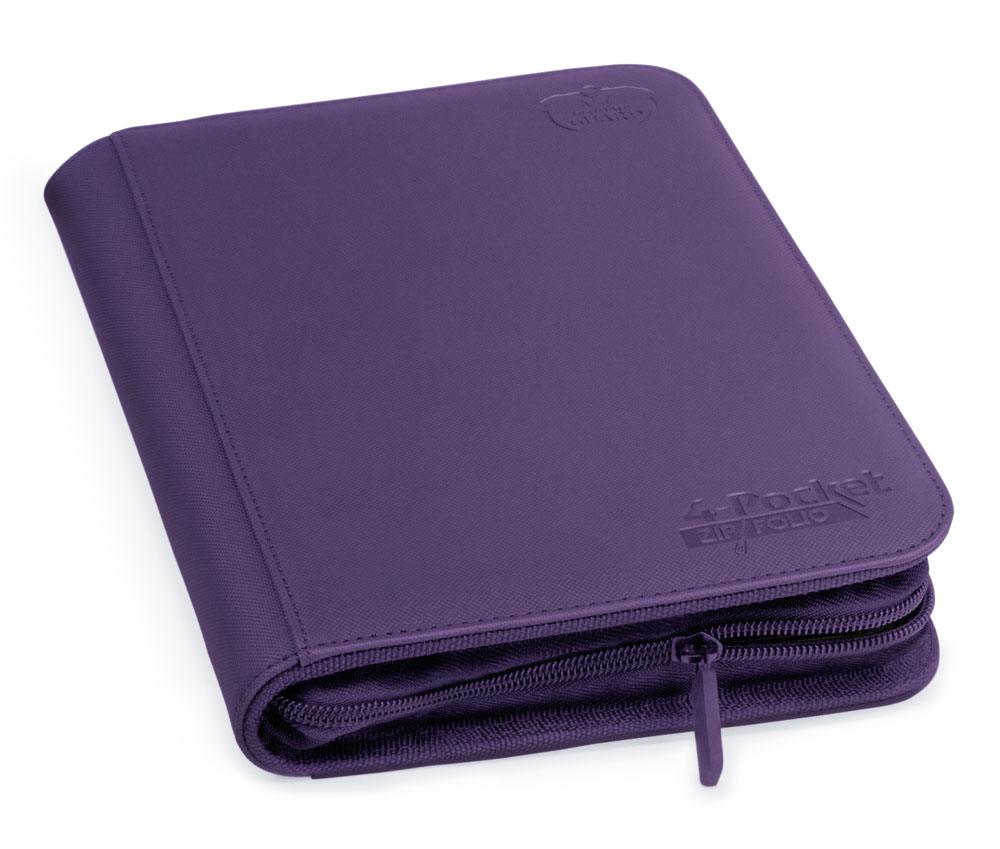 Ultimate Guard ZipFolio 160 8-Pocket XenoSkin Album - Purple