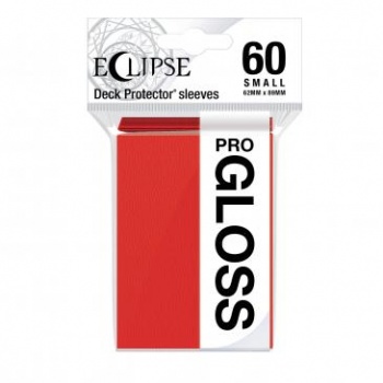 Ultra Pro - Gloss Eclipse Japanese size obaly 60 ks (Apple Red)