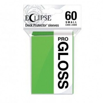Ultra Pro - Gloss Eclipse Japanese size obaly 60 ks (Lime Green)