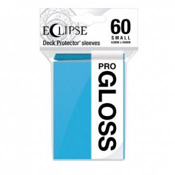 Ultra Pro - Gloss Eclipse Japanese size obaly 60 ks (Sky Blue)