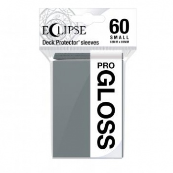 Ultra Pro - Gloss Eclipse Japanese size obaly 60 ks (Smoke Grey)