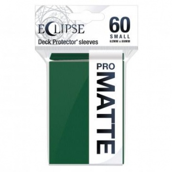 Ultra Pro - Matte Eclipse Japanese size obaly 60 ks (Forest Green)