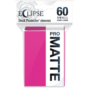 Ultra Pro - Matte Eclipse Japanese size obaly 60 ks (Hot Pink)