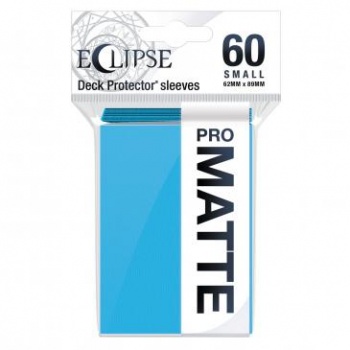 Ultra Pro - Matte Eclipse Japanese size obaly 60 ks (Sky Blue)