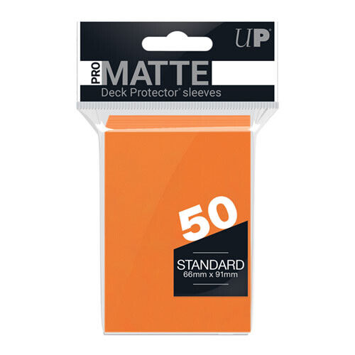 Ultra PRO - Obaly Standard Non-Glare (50) - Oranžové