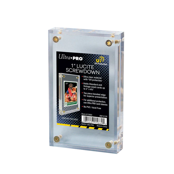 Ultra Pro - pouzdro na karty - Lucite UV 1" Screwdown