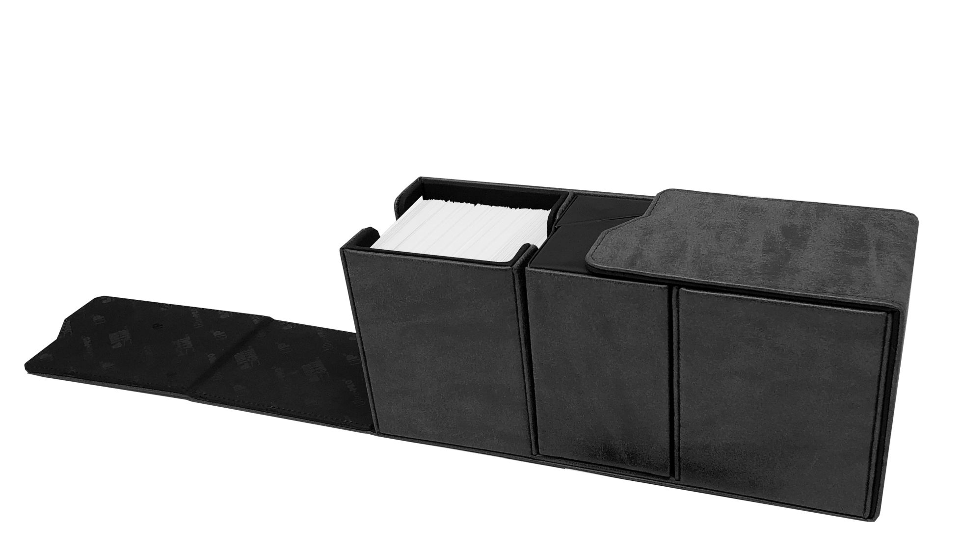Ultra Pro - Suede Collection Alcove Vault Deck Box - Jet